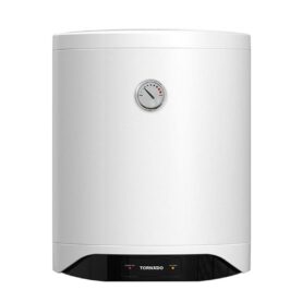 Tornado Electric Water Heater 40 L , Enamel, Led Lamp, White Teee-40mw