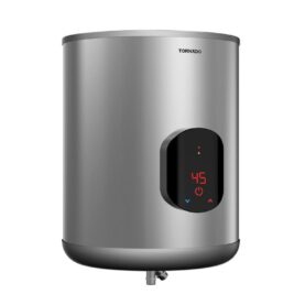 سخان تورنيدو كهرباء 45 لتر ديجيتال سيلفر EWH-S45CSE-S